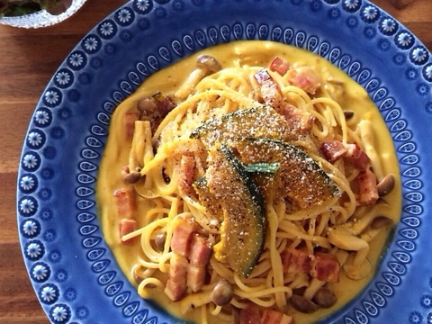 クノールで簡単失敗なし!カボチャのクリームパスタ♡